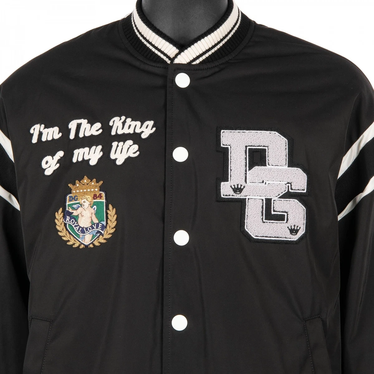 Dolce and gabbana varsity jacket shop