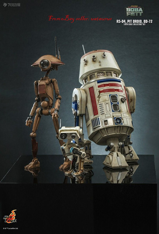 Perfect Hot Toys 1/6 Tms086 R5-D4 Pit Droid Bd-72 In Stock New | eBay