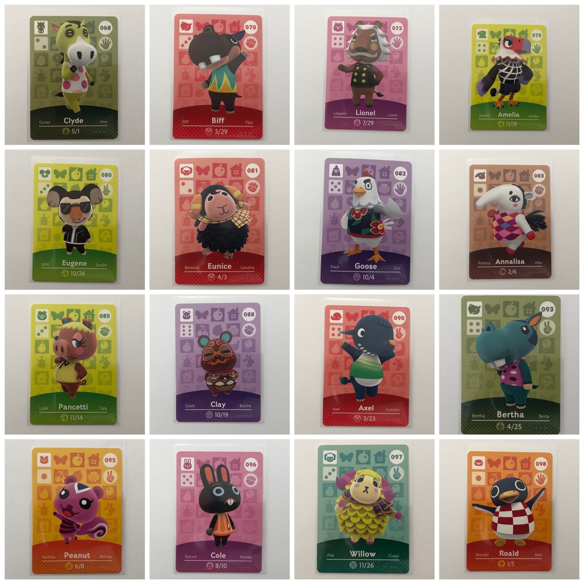 Winnie #046 Animal Crossing Amiibo Card – Series 1, Authentic, Never Scanned