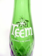 Botella POP de refresco ACL de colección: versión verde #2 TEEM de PEPSI-COLA - 8 oz