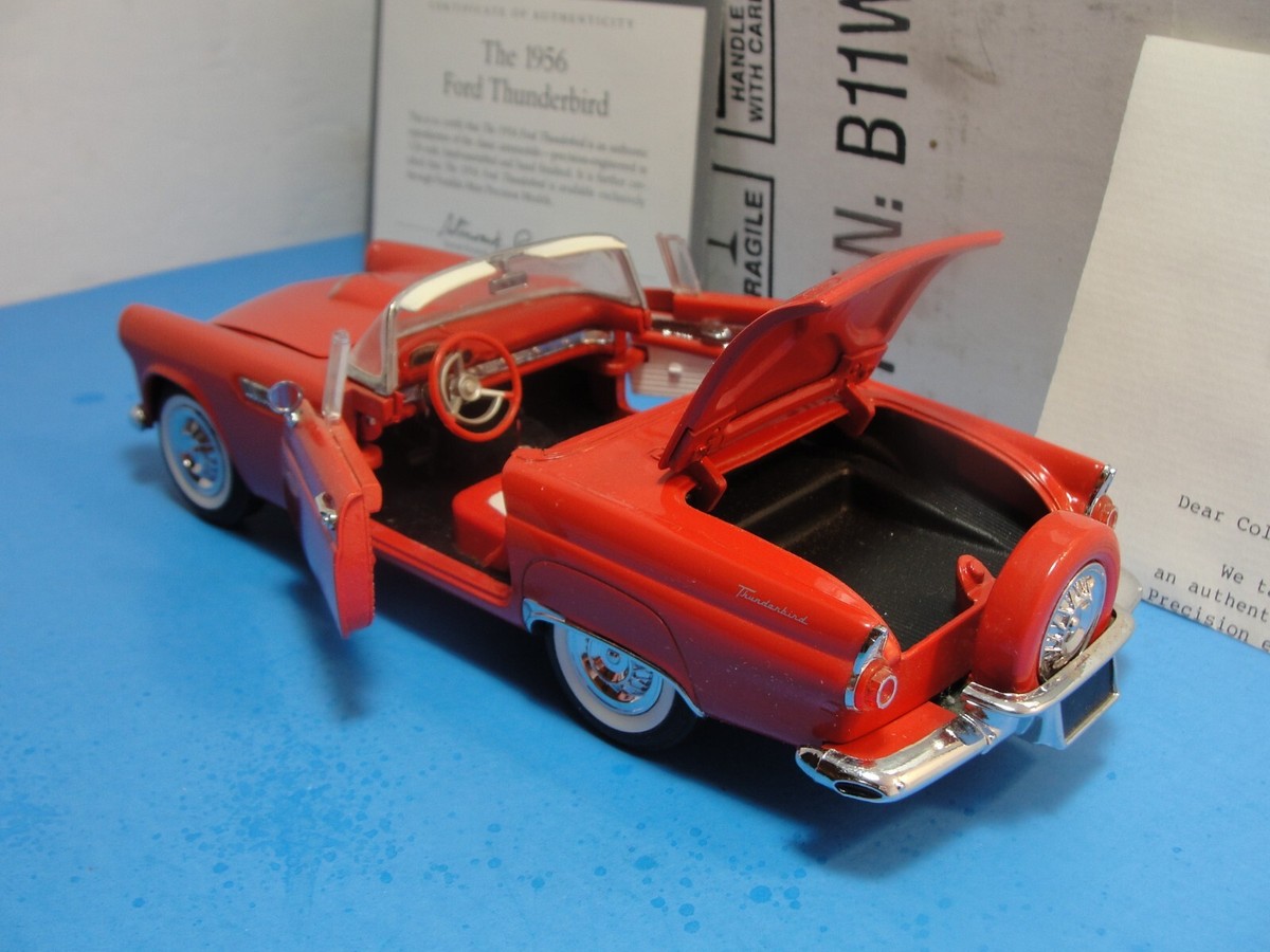 1955 FORD THUNDERBIRD Cabriolet 4,5 Diecast Welly No 42366 *Tel quel