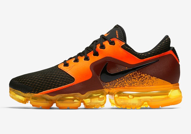 Nike Air Vapormax Black Orange Running Shoes 6y Size 7.5 Women's 917963 009 for sale online | eBay