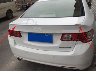 ABS Factory Style Spoiler Wing For 09-14 ACURA TSX CU1 CU2 ACCORD Europe Unpaint
