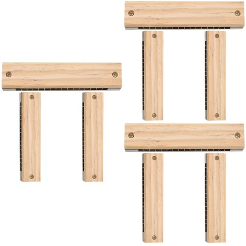 3er Pack Harmonic Toys Student Baby Musikinstrumente Kinder Mundharmonika