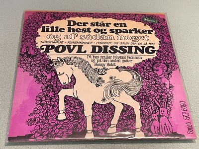Povl Dissing - Der Står En Lille Hest Og Sparker - 4 Track Vinyl 7'' Single EP