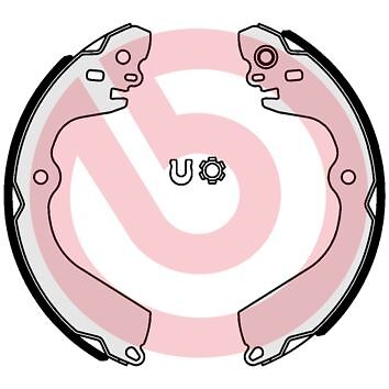 Brembo S 56 548 Bremsbackensatz Passend FüR Nissan-image