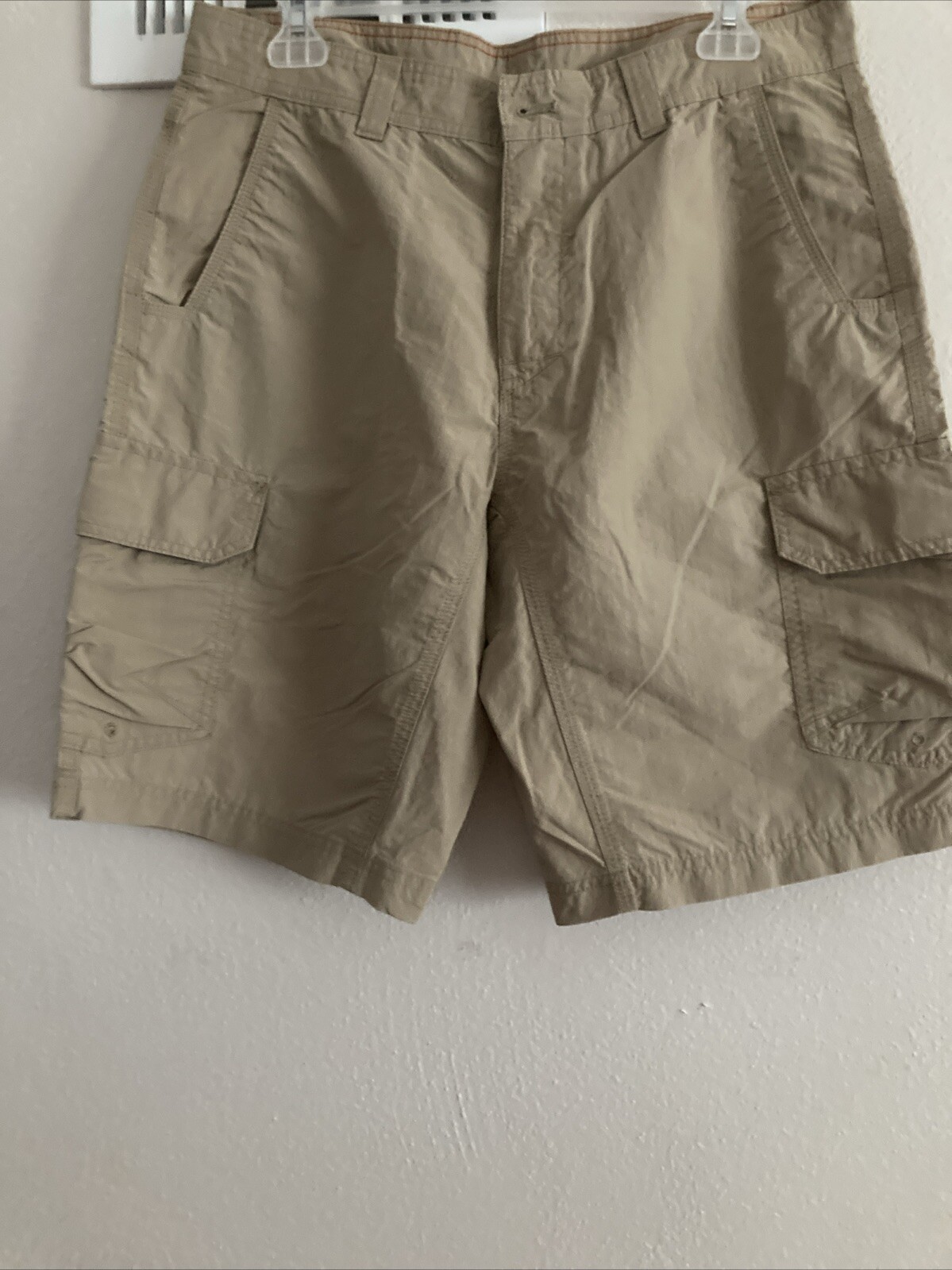 Eddie Bauer Men’s Relaxed Fit Cargo Shorts with Pockets-image