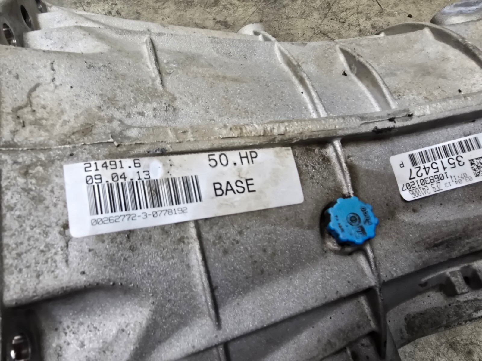 AUTOMATIC TRANSMISSION ASSEMBLY 119k 09-17 MASERATI GRANTURISMO 4.7L