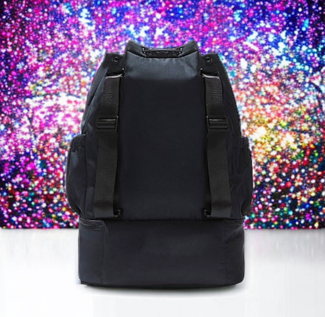 Beyond Yoga Convertible Gym Bag Backpack In Black New With  display picture 1