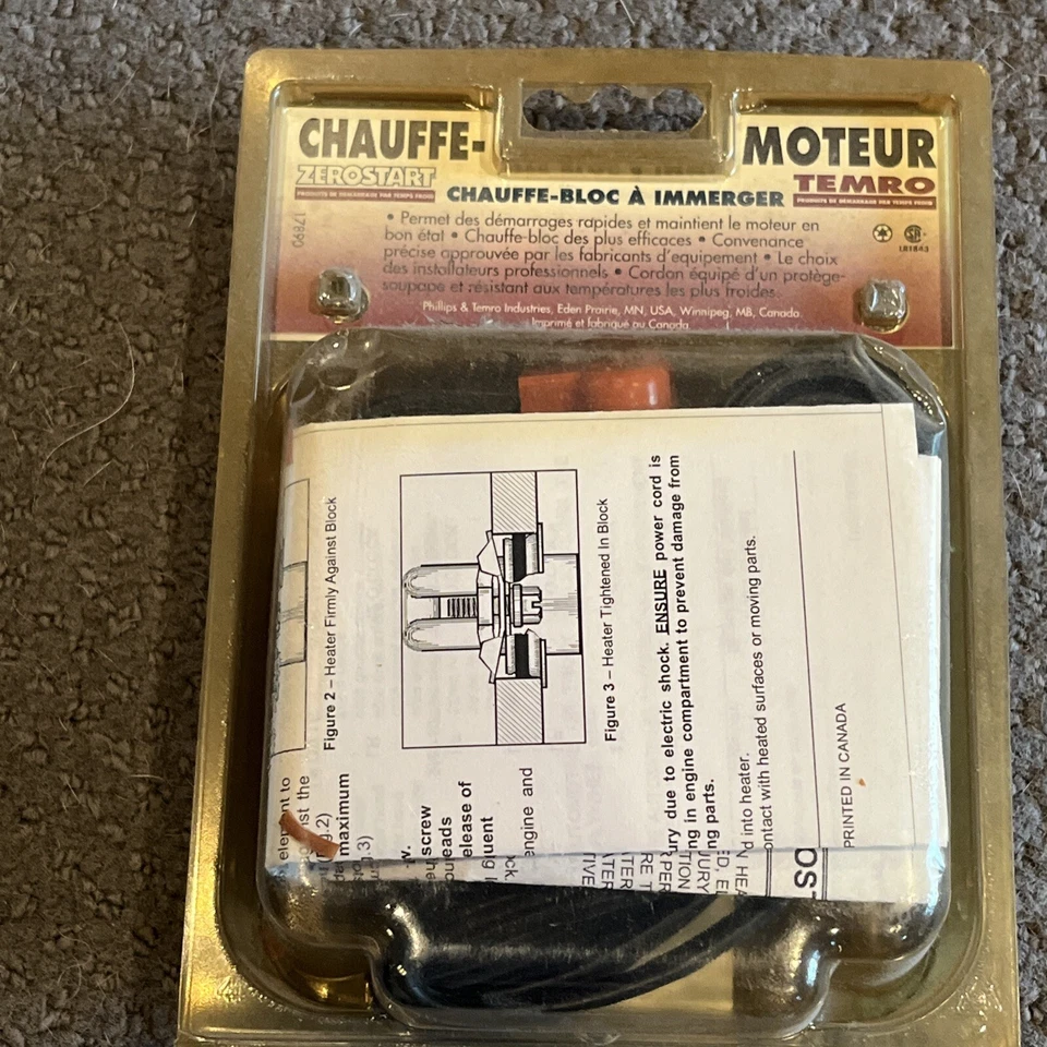 Calentador bloque motor tapón congelador Zerostart 3100054 AMC Buick Chevrolet GMC NUEVO Foto 3 de 3