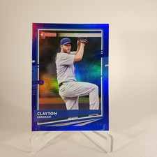 2020 Donruss #118 Clayton Kershaw Holo Blue
