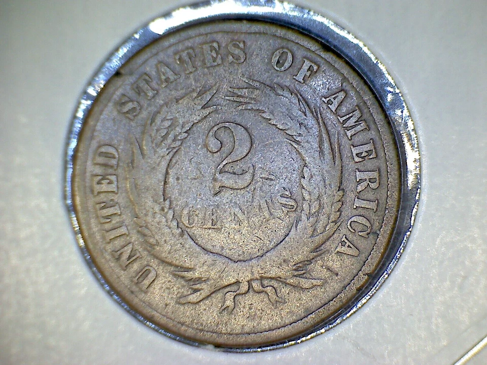 1871 Two-Cent Pieces - Image 2 of 2