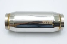 1320  B-Series resonator 12" stainless steel universal 3.5" inlet & out 304 SS