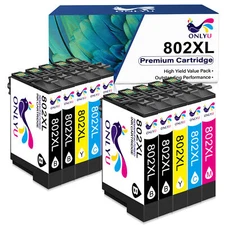 802 T802 802XL Ink For Epson Workforce Pro WF4730 WF4720 WF4734 WF4740 Lot