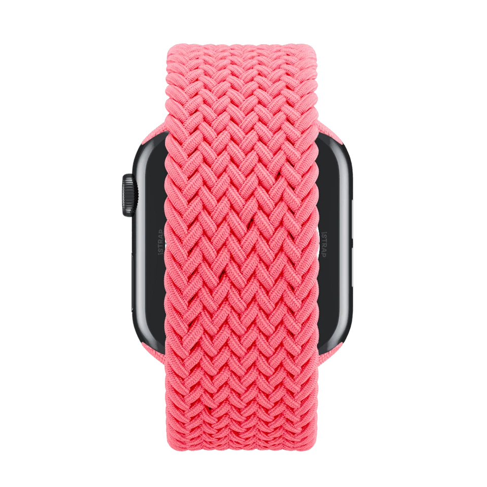 APPLE WATCH BAND BRAIDED SOLO LOOP 45MM, SIZE 3 - GUAVA - Image 4 of 4