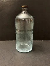 Universal Home Bottle ice aqua Hemingray made 1931