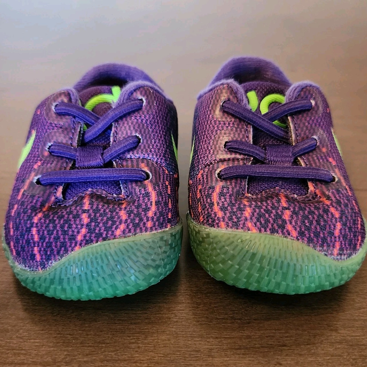 PONY Nike Viola KD 8 Durants Stivaletto Culla Scarpe Bambino Sneaker 768865 535 Taglia 1C