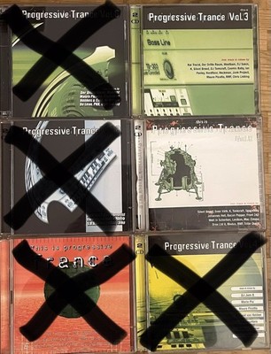 This Is Progressive Trance CDS Sammlung Trance, Hard Trance, Techno
