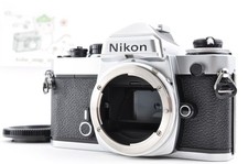  1yr Wty for US Nikon FE Silver SLR Film Camera Body Near Mint Meter OK 5713