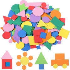 750 Pieces Foam Shape Stickers, Self Adhesive Mini Foam Stickers Colorful