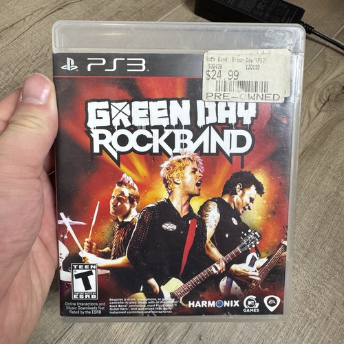 Green Day: Rock Band (Sony PlayStation 3, 2010) PS3 Tested & Working - Picture 5 of 7