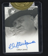 James Bond Archives 2016 Spectre Auto Autograph Clifton James Archives Box Exc.