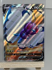 Butterfree V (Full Art) Holo Ultra Rare SWSH03: Darkness Ablaze 177/189 NM on eBay
