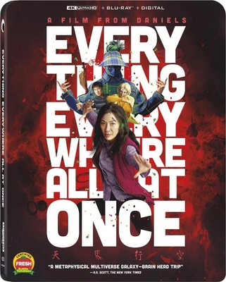 Everything Everywhere All at Once 4K UHD + Blu-ray + Slipcover