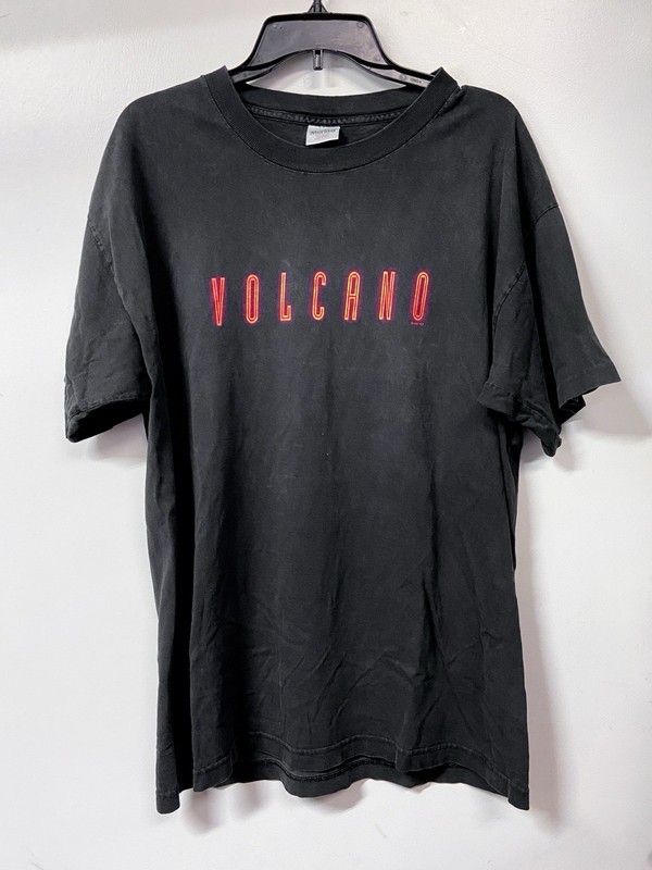 VTG 1997 VOLCANO Movie Promo T-Shirt XL 100% Cotton Black