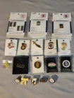 Lot Of 18 Military/ Veteran Pins, All Have Backs, WW2, Vietnam, Desert Storm