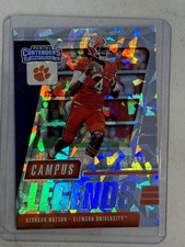 2021 Panini Contenders #1 Deshaun Watson Campus Legends Cracked Ice #/23