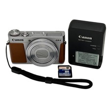 Canon PowerShot G9X Mark II G9X2 Digital Camera 20.1MP 3x Built-in Wi-Fi -Silver