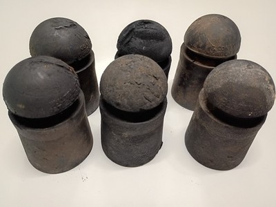 six pack of model r4 Continental rubber works insulators