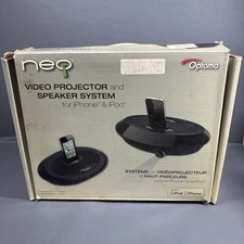 Brand New Optoma Neo-i / DV20A Led Projector Speaker iPod/iPhone HDMI/VGA input