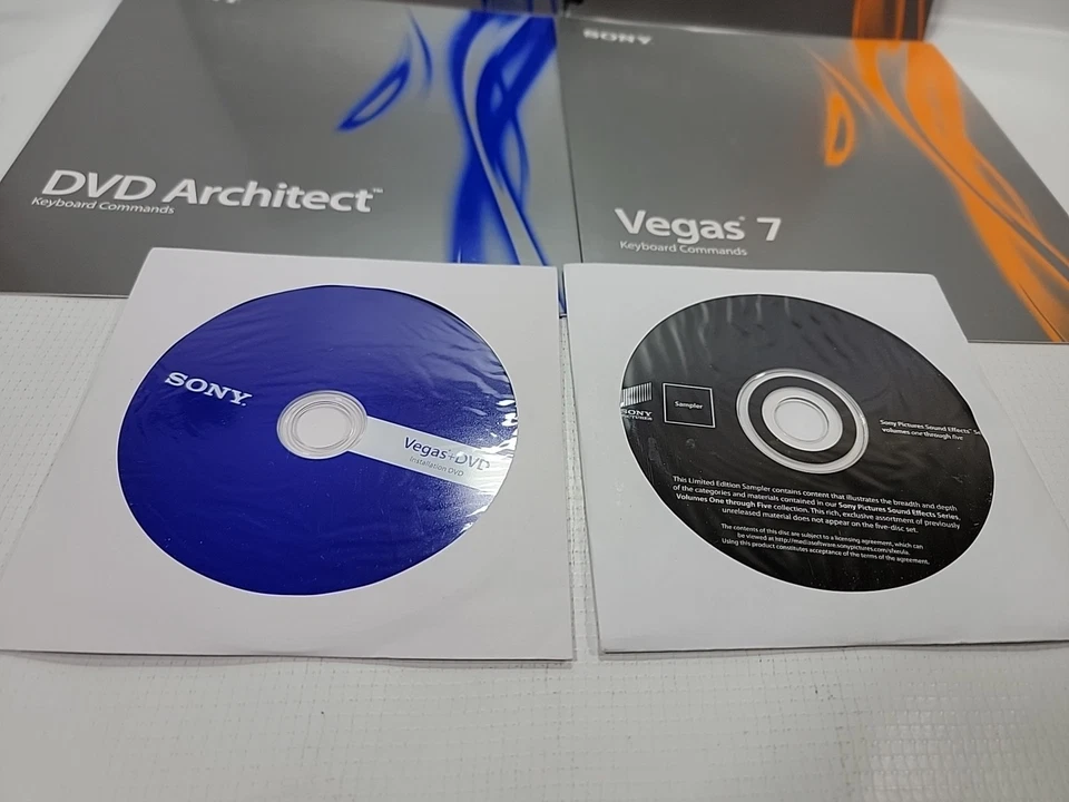RARE Sony Vegas 7 & DVD Architect - NO LICENSE KEY - Image 2 of 3