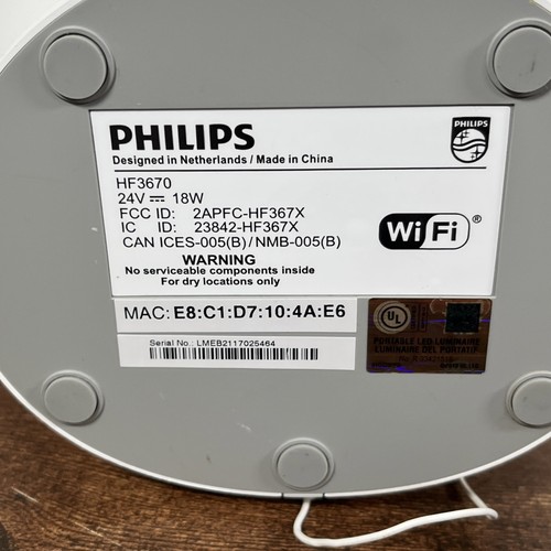Philips SmartSleep HF3670 WIFI Connected Sleep Wake-Up Light Therapy Lamp Radio - Picture 7 of 7