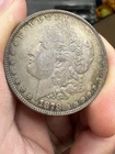 1878 7TF $1 Morgan Silver Dollar - Reverse of 78 - Original AU Slight Rainbow