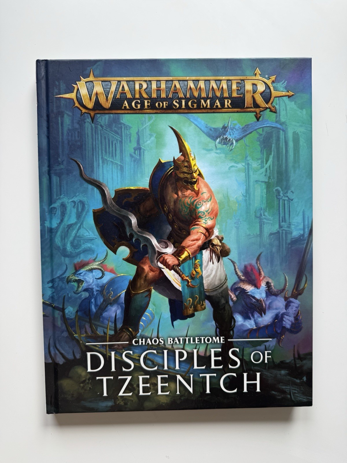 Warhammer Age of Sigmar: Disciples of Tzeentch Chaos Battletome – Hardback Book