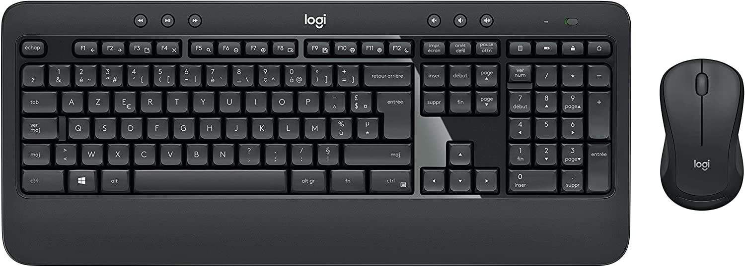 Logitech MK540 ensemble sans fil idéal pour le télétravail et l'organisation du bureau