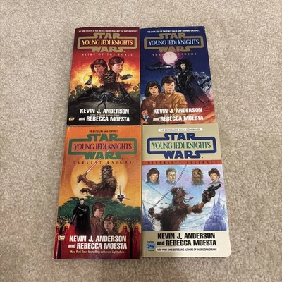 Star Wars Young Jedi Knights Lot 4 Paperback Books Darkest Diversity Alliance - Image 1 of 4