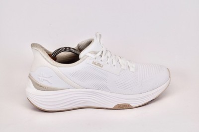 Kuru Womens Atom 2 Bright White Sand Orthopedic Running Walking Shoes Size 9.5 M