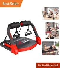 3-in-1 Full Body Exercise Machine with Padded Support - Perfect for Home Fitness