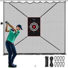 Heavy Duty Golf Netting with Target, Golf Practice Net for Backyard, Garage ...