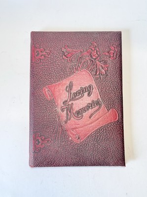 Chicago 1946 Funeral Memory Book Filled Loving Memories Nelson Funeral Home