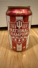 Upland Indiana Hoosiers IU National Championship Gameday Lager Can empty