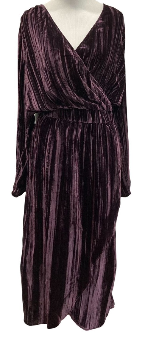 purple velvet wrap dress Plum Burgundy Velvet Wrap Robe: Luxury Floor Length Dressing Gown With Pockets and Waist Tie