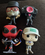 Marvel Funko Pop Loose Figure Lot Spiderman Three Others