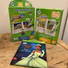 LeapFrog Tag Reading System Pen Learn to Read Set 1  2, Princess Frog READ