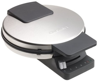 SILVER - CUISINART ROUND CLASSIC WAFFLE MAKER