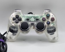 OEM Sony Playstation 2 PS2 controller Crystal Clean & Working Dualshock 2
